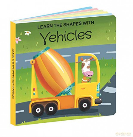 Q Box Learn Shapes With Vehicles - M Gaule [KSIĄŻKA]