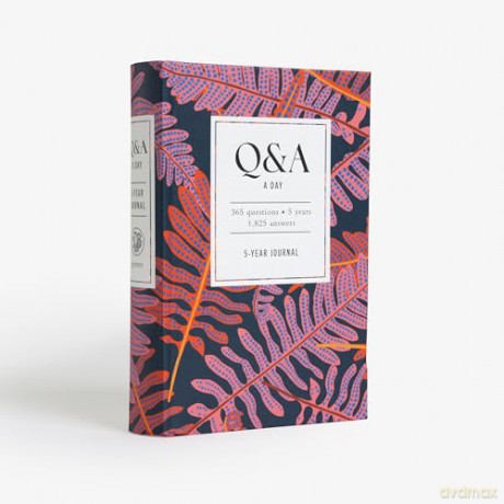 Q&A a Day Bright Botanicals: 5-Year Journal - Potter Gift [KALENDARZ]