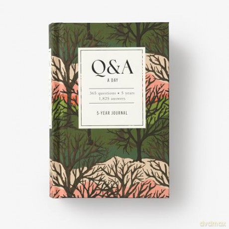 Q&A a Day Woodland: 5-Year Journal - Potter Gift [KALENDARZ]