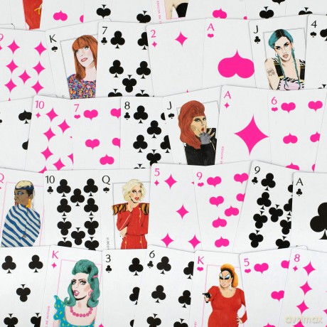Queens (Drag Queen Playing Cards) - Daniela Henríquez [KARTY]