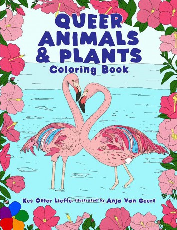 Queer Animals and Plants Coloring Book - Lieffe [KSIĄŻKA]