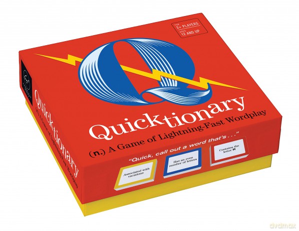 Quicktionary: A Game of Lightning-Fast Wordplay (Games) - Forrest-Pruzan Creative [KSIĄŻKA]