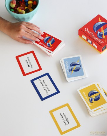 Quicktionary: A Game of Lightning-Fast Wordplay (Games) - Forrest-Pruzan Creative [KSIĄŻKA]