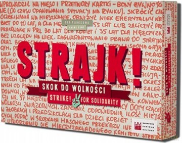 Strajk. Gra Planszowa. Skok Do Wolności [KSIĄŻKA]