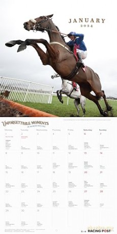 Racing Post's Unforgettable Moments Wall Calendar 2024 - David Dew [KALENDARZ]