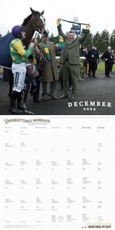 Racing Post's Unforgettable Moments Wall Calendar 2024 - David Dew [KALENDARZ]