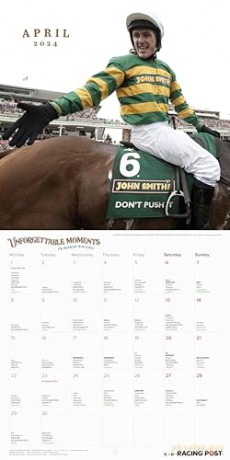 Racing Post's Unforgettable Moments Wall Calendar 2024 - David Dew [KALENDARZ]