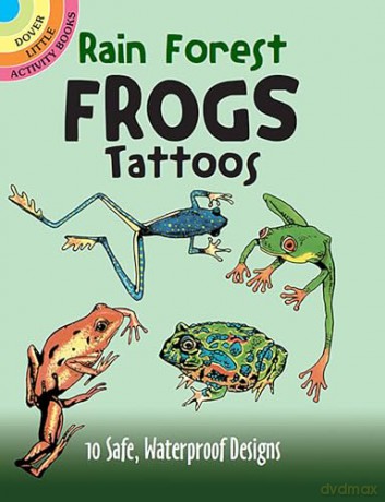 Rain Forest Frogs Tattoos (Dover Tattoos) - Tom McLaughlin [KSIĄŻKA]