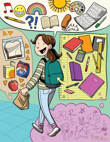 Raina's Day Jigsaw Puzzle: 450-piece - Raina Telgemeier [KSIĄŻKA]