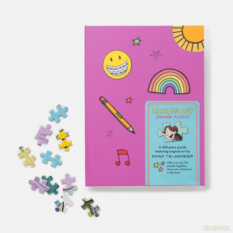 Raina's Day Jigsaw Puzzle: 450-piece - Raina Telgemeier [KSIĄŻKA]