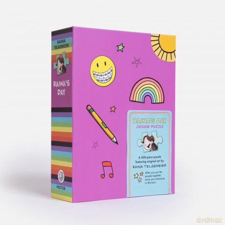 Raina's Day Jigsaw Puzzle: 450-piece - Raina Telgemeier [KSIĄŻKA]
