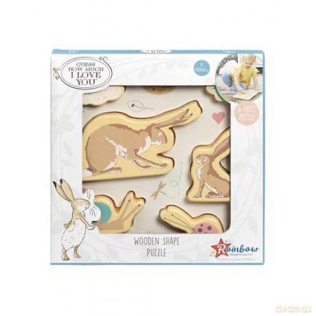 Rainbow Designs GH1672 Children's Puzzle, Multicolor [PUZZLE]