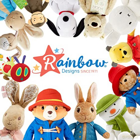 Rainbow Designs Official We're Going On a Bear Hunt - Wooden Shape Puzzle Early Learning Toy For Babies And Toddlers, 6 Pieces [GRA]