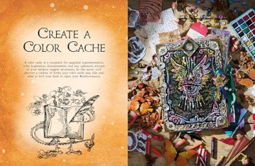 Rainbow Magick: Twelve creative color quests for art witches - Molly Roberts [KSIĄŻKA]