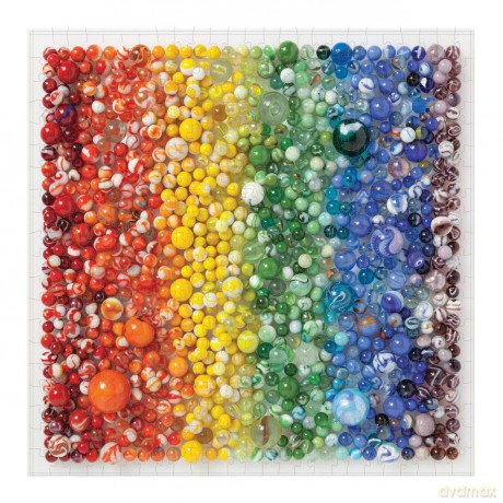 Rainbow Marbles 500 Piece Puzzle (Puzzles) - Julie Seabrook Ream [KSIĄŻKA]