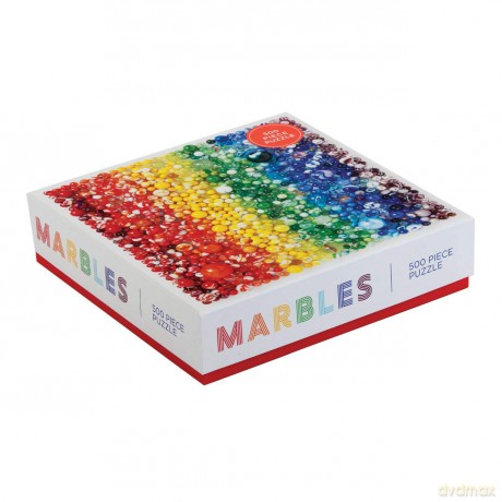 Rainbow Marbles 500 Piece Puzzle (Puzzles) - Julie Seabrook Ream [KSIĄŻKA]