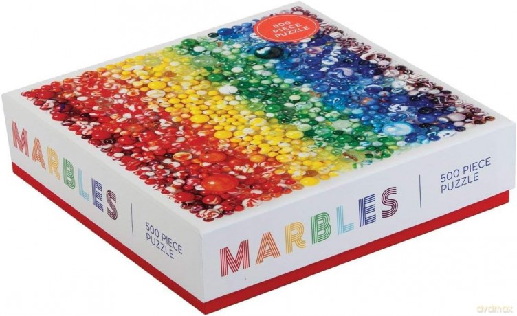 Rainbow Marbles 500 Piece Puzzle (Puzzles) - Julie Seabrook Ream [KSIĄŻKA]