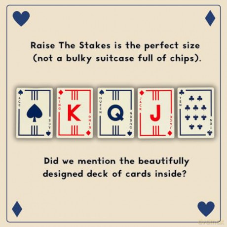 Raise The Stakes Poker Game Set - Brass Monkey [KSIĄŻKA]