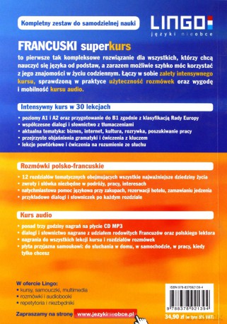 Superkurs Francuski + Cd Mp3 [KSIĄŻKA]