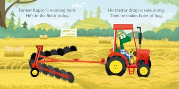 Raptor on a tractor (Phonics Readers) - Russell Punter [KSIĄŻKA]