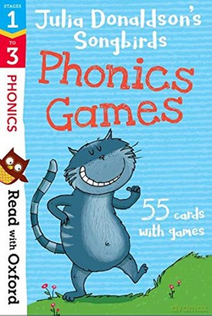 Read with Oxford: Stages 1-3: Julia Donaldson's Songbirds: Phonics Games Flashcards - Donaldson [KSIĄŻKA]
