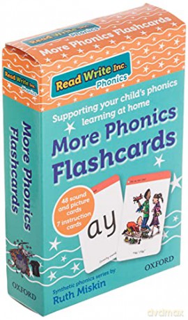 Read Write Inc. Phonics: Home More Phonics Flashcards (Read Write Inc. Home) [KSIĄŻKA]