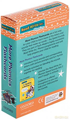 Read Write Inc. Phonics: Home More Phonics Flashcards (Read Write Inc. Home) [KSIĄŻKA]