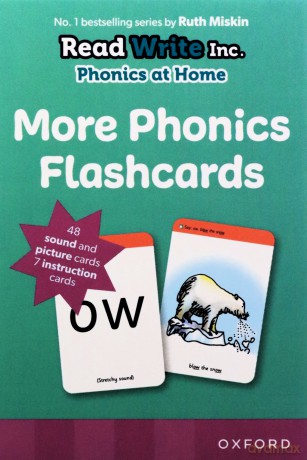 Read Write Inc. Phonics: Home More Phonics Flashcards (Read Write Inc. Home) [KSIĄŻKA]