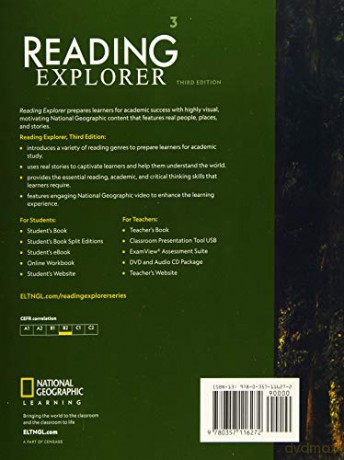 Reading Explorer 3: Student's Book (Reading Explorer, Third Edition) - Katharine Kenah [KSIĄŻKA]