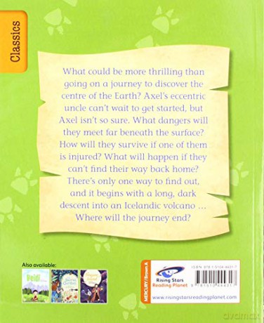 Reading Planet KS2 - Journey to the Centre of the Earth - Level 2: Mercury/Brown band (Rising Stars Reading Planet) - James Mayhew [KSIĄŻKA]