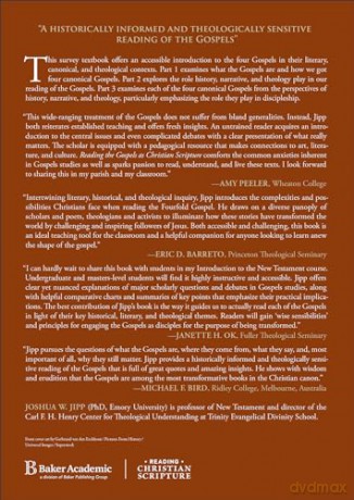Reading the Gospels as Christian Scripture: A Literary, Canonical, and Theological Introduction (Reading Christian Scripture) - Joshua W. Jipp [KSIĄŻKA]