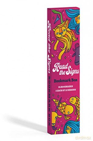Reading the Signs Bookmark Box - Gibbs Smith Gift [KALENDARZ]