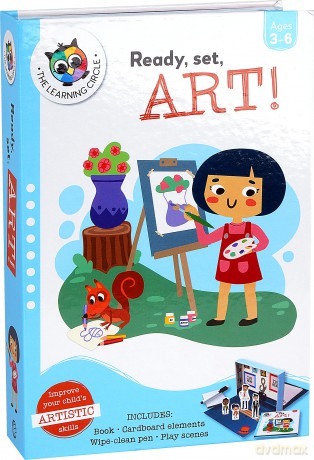 Ready, Set, Art! (Learning Box) [KSIĄŻKA]