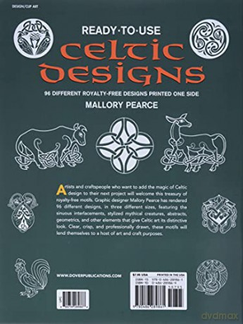 Ready-to-Use Celtic Designs: 96 Different Royalty-Free Designs Printed One Side (Dover Clip Art Ready-to-Use) - Oxford Children's Books [KSIĄŻKA]