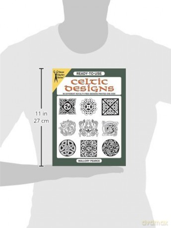 Ready-to-Use Celtic Designs: 96 Different Royalty-Free Designs Printed One Side (Dover Clip Art Ready-to-Use) - Oxford Children's Books [KSIĄŻKA]