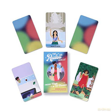 Realest Oracle Deck: Finding Magic in the Mundane - 53 Authentic Cards and Guidebook - Kendra Austin [KSIĄŻKA]