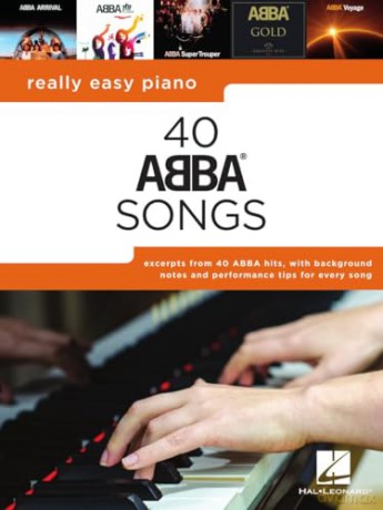 Really Easy Piano: 40 Abba Songs - Abba [KSIĄŻKA]
