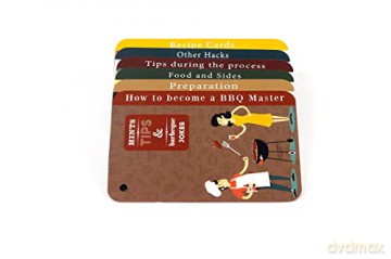 Recent Giftware RG5164 BBQ Guide, Orange, One Size