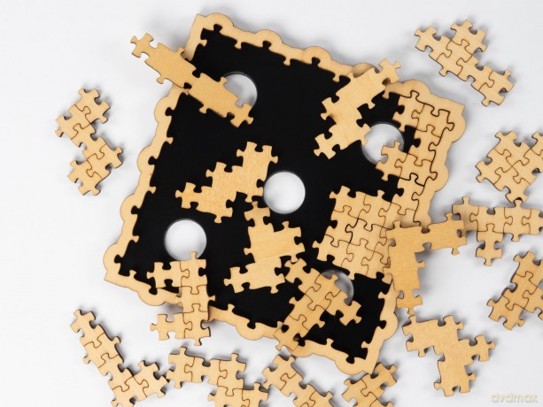 Recent Toys C5166 Constantin Not a Jigsaw Teaser Educational Wooden 3D Puzzle-Develops Motor Skills and Improves Brain Health