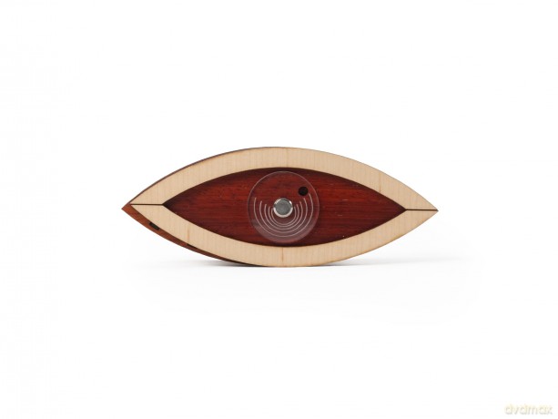 Recent Toys Constantin Eye of Horus Puzzle Box, Wooden 3D Puzzle Box Brain Teaser, for Teens and Adults