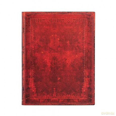 Red Moroccan Bold (Old Leather Collection) Ultra 12-month Business Planner 2024 - Paperblanks [KALENDARZ]