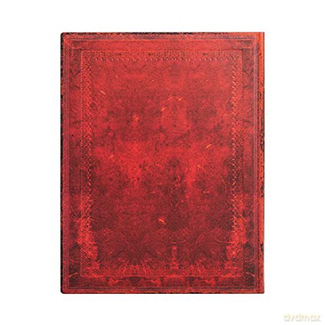 Red Moroccan Bold (Old Leather Collection) Ultra 12-month Business Planner 2024 - Paperblanks [KALENDARZ]