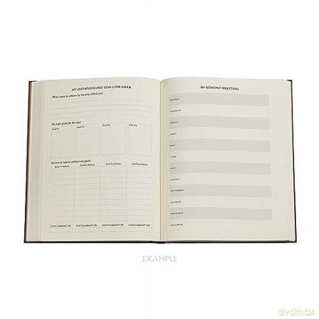 Red Moroccan Bold (Old Leather Collection) Ultra 12-month Business Planner 2024 - Paperblanks [KALENDARZ]