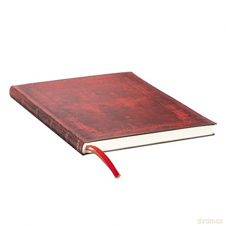 Red Moroccan Bold (Old Leather Collection) Ultra 12-month Business Planner 2024 - Paperblanks [KALENDARZ]