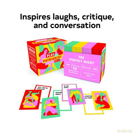Reductress Presents - Play the Patriarchy: A Card Game Funny Anti-establishment Card Game, Feminism Word Game for Women and Friends - Beth Newell [KSIĄŻKA]