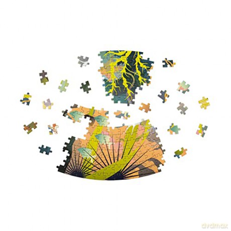 Reef Dream: A Flow State Circular Jigsaw Puzzle - Elin Svensson [PUZZLE]