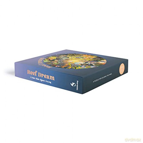 Reef Dream: A Flow State Circular Jigsaw Puzzle - Elin Svensson [PUZZLE]