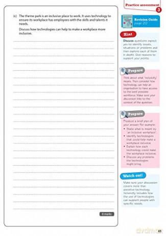 Revise BTEC Tech Award Digital Information Technology Practice Assessments Plus: for home learning, 2022 and 2023 assessments and exams (Revise BTEC Tech Award in Digital Information Technology) - Pearson [KSIĄŻKA]