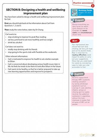 Revise BTEC Tech Award Health and Social Care Practice Assessments Plus: for home learning, 2022 and 2023 assessments and exams - Pearson [KSIĄŻKA]