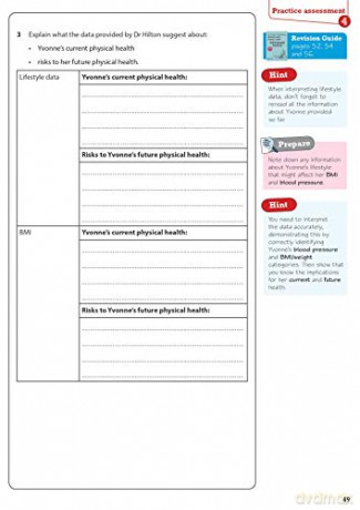 Revise BTEC Tech Award Health and Social Care Practice Assessments Plus: for home learning, 2022 and 2023 assessments and exams - Pearson [KSIĄŻKA]